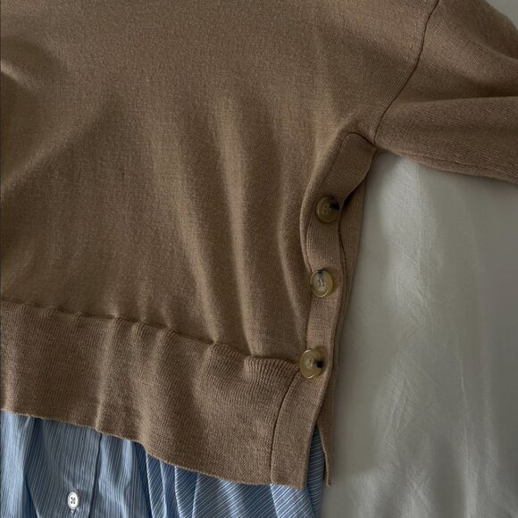 Veronica Beard Beri Mixed-Media Pullover - Picture 2 of 5